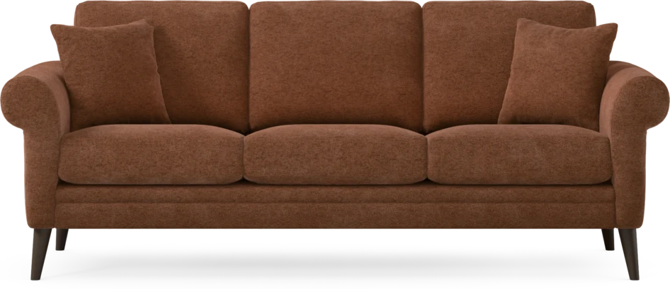 Eden - 3-sits soffa - Orange