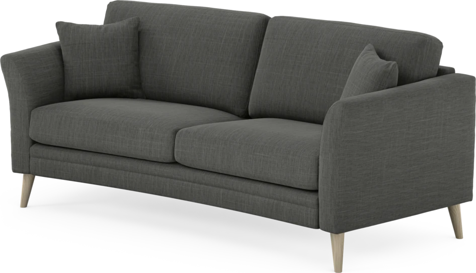 Eden - 2,5-sits soffa svängd - Grå
