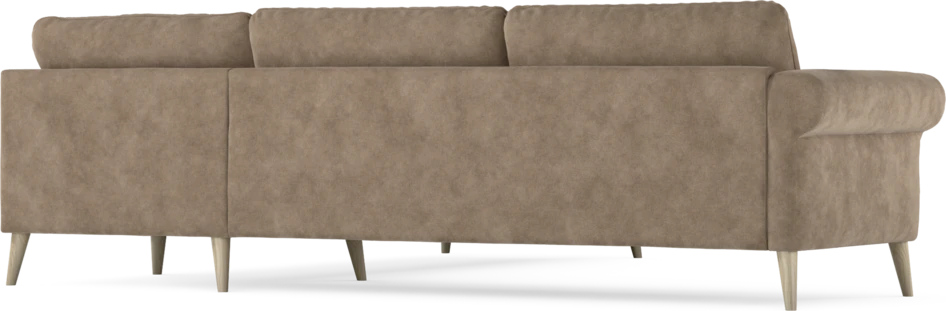 Bridge - Hörnsoffa, 3+3-sits - Beige