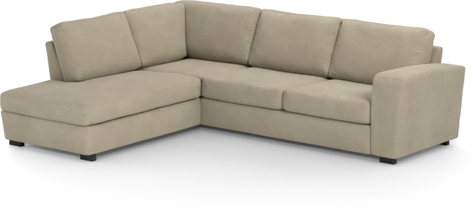Friday - 2,5-sits soffa med divan vänster - Beige