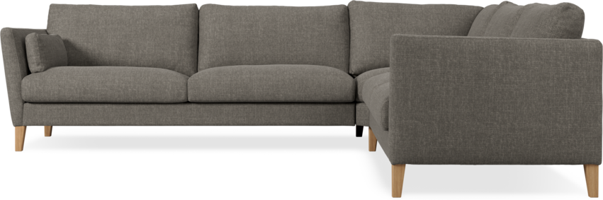 Winston - Hörnsoffa, 3+2-sits - Grå