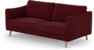 Madison Lux - 3-sits soffa - Röd