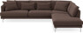 Harper - 3-sits soffa med divan höger - Brun