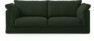 Cherrie - 2,5-sits soffa med kappa - Grön
