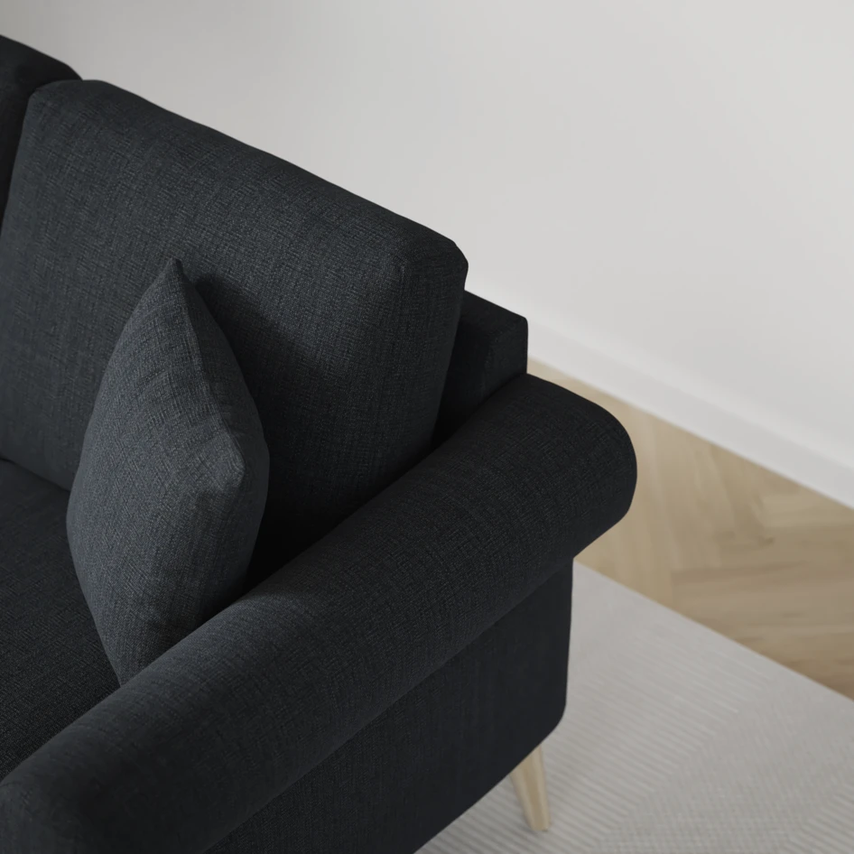 Eden - 2,5-sits soffa - Blå