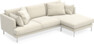 Harper - 4-sits med schäslong höger  - Beige