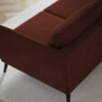 County - 3-sits soffa - Röd