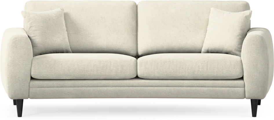 Eden - 2,5-sits soffa svängd - Vit