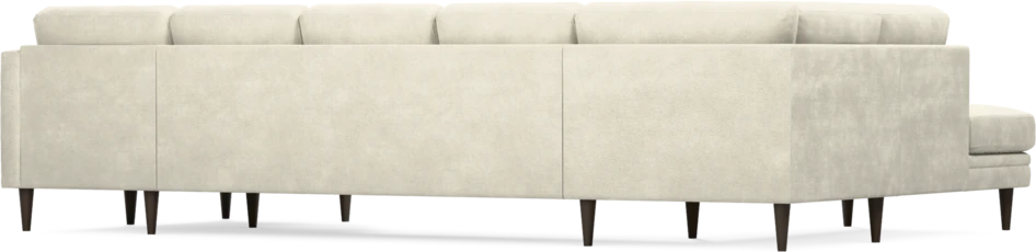 Eden - 3-sits soffa med divan vänster och schäslong höger - Vit