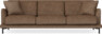 Macy Lux - 3-sits soffa XL - Brun