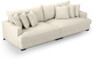 Rossi - 4-sits soffa - Vit