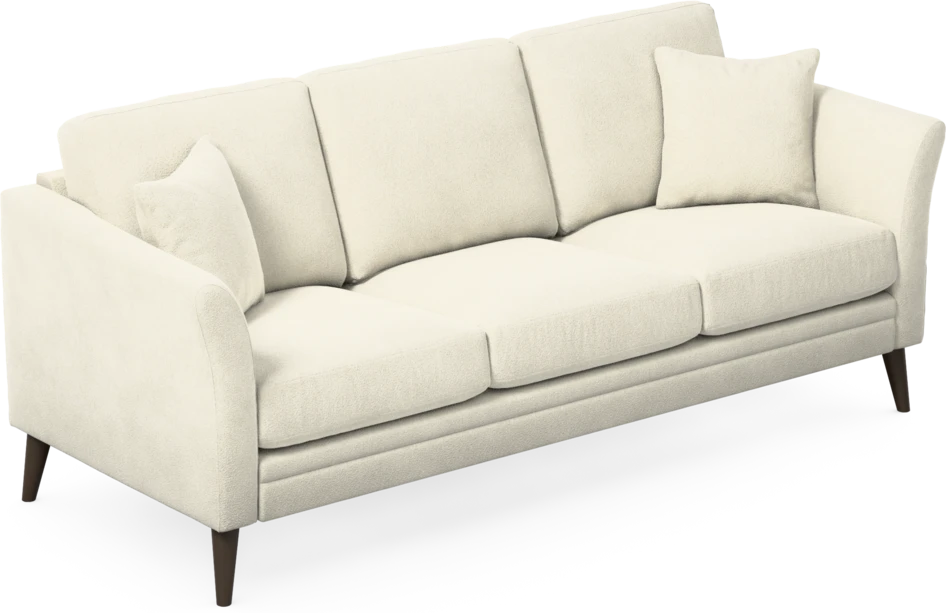 Eden - 3-sits soffa - Vit