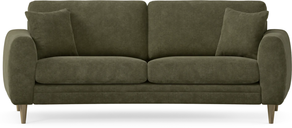 Eden - 2,5-sits soffa svängd - Grön