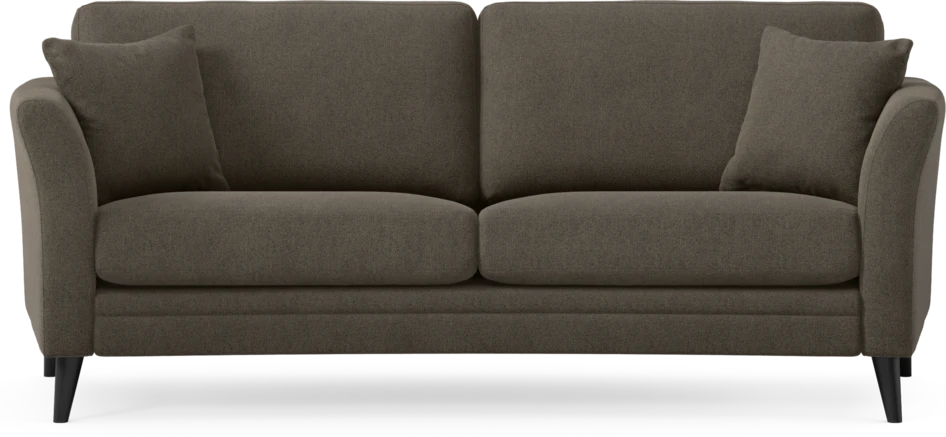 Eden - 2,5-sits soffa svängd - Brun