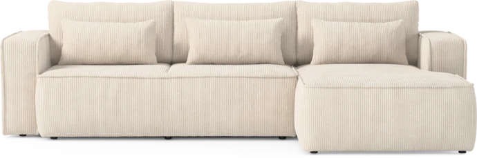 Ide, Bäddsoffa 3-sits med schäslong höger