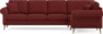Eden - Hörnsoffa, 3+1-sits - Röd