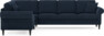 Eden - Hörnsoffa, 2+3-sits - Blå
