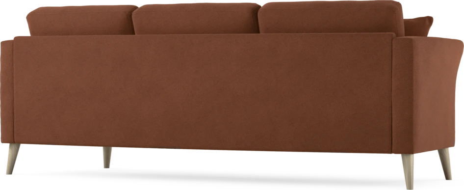 Eden - 3-sits soffa svängd - Orange