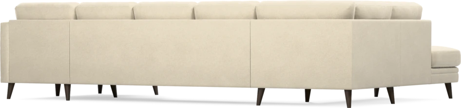 Eden - 3-sits soffa med divan vänster och schäslong höger - Beige