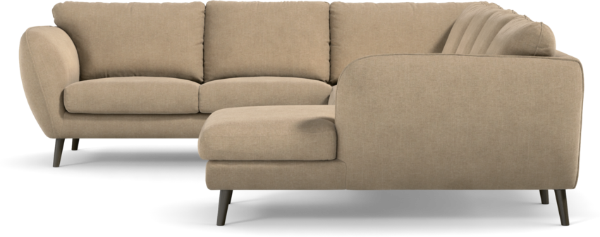 Madison Lux - Hörnsoffa med schäslong höger - Beige