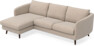 Madison Lux - 2-sits soffa med schäslong vänster - Beige