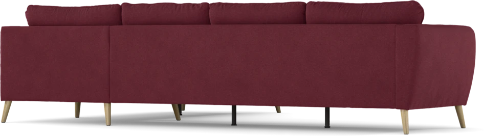 County - Hörnsoffa, 3+2-sits - Röd