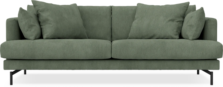 Harper - 3-sits soffa - Grön
