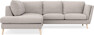 Madison - 2-sits soffa med divan vänster - Grå