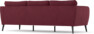 County - 3-sits soffa - Röd