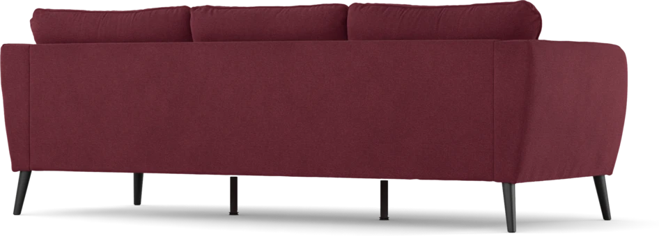 County - 3-sits soffa - Röd