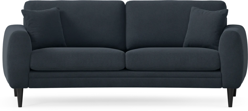 Eden - 2,5-sits soffa svängd - Blå