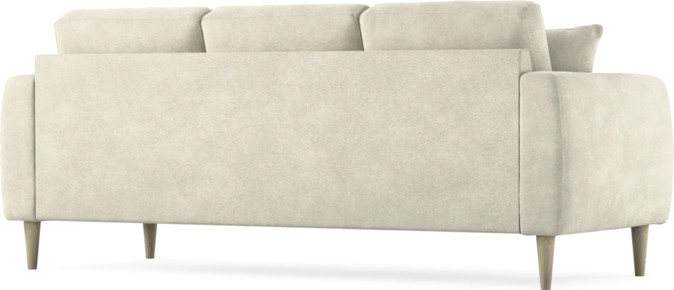 Eden - 3-sits soffa - Vit