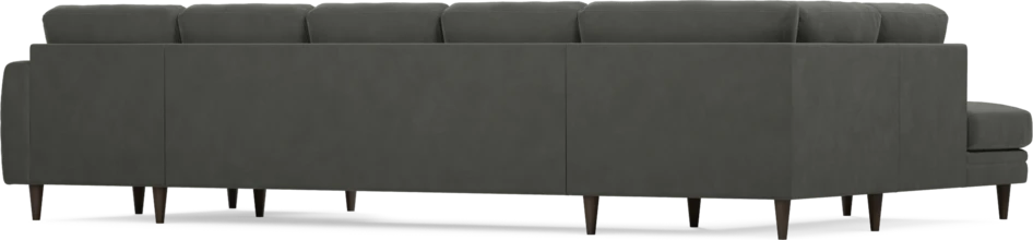 Eden - 3-sits soffa med divan vänster och schäslong höger - Grå