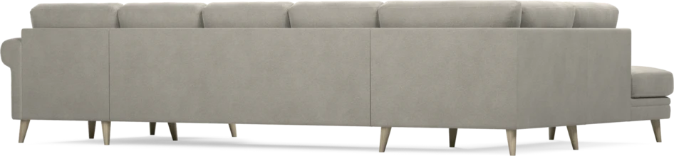 Eden - 3-sits soffa med divan vänster och schäslong höger - Grå