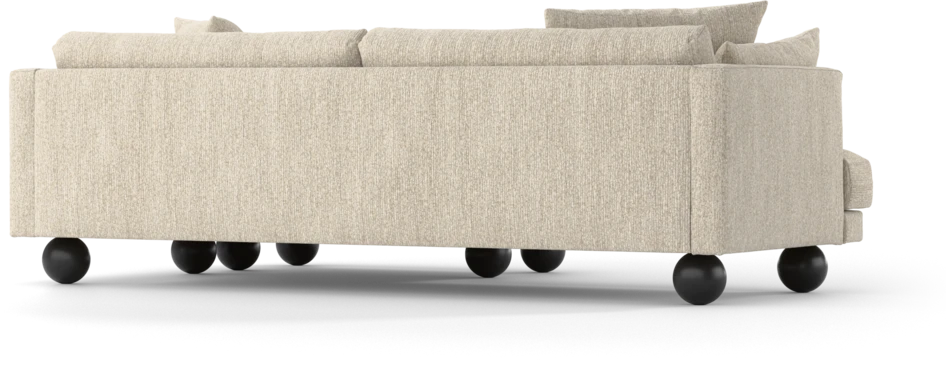 Harper - 4-sits med schäslong XL höger - Beige