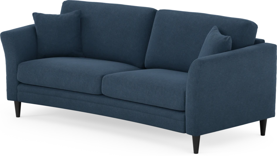 Eden - 2,5-sits soffa svängd - Blå