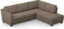 Friday - 2,5-sits soffa med divan höger - Brun