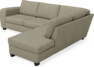Friday - 2,5-sits soffa med divan höger - Beige