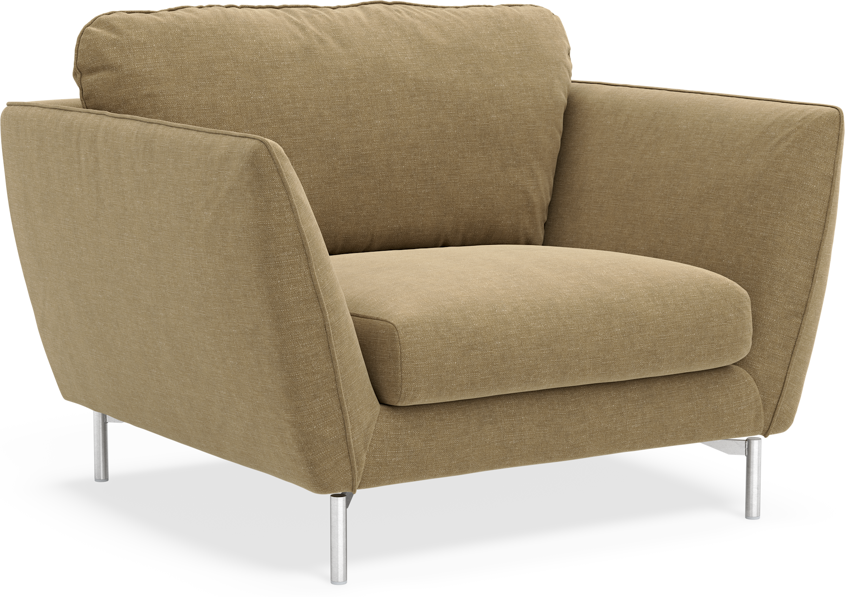 Madison Lux - Fåtölj, 70 cm - Brun