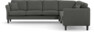 Eden - Hörnsoffa 3+3 - Grå