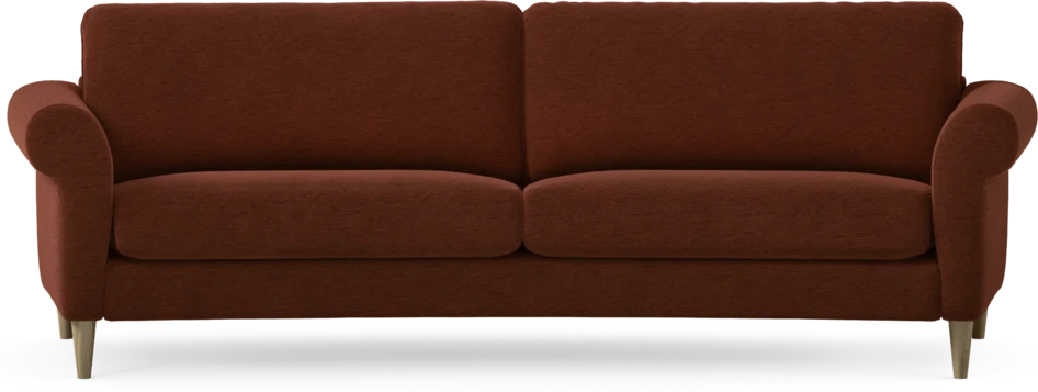Bridge - 3-sits soffa svängd - Orange