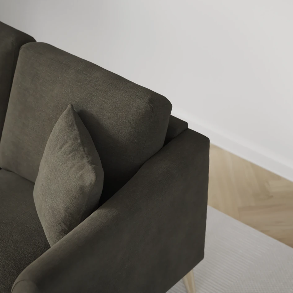 Eden - 2,5-sits soffa - Grå