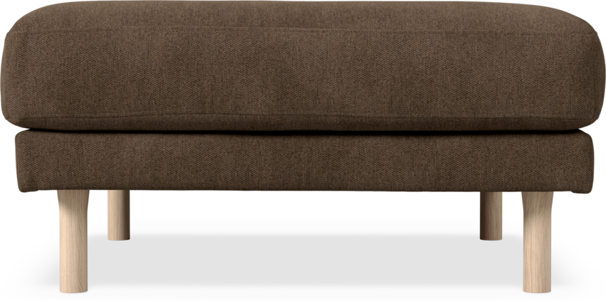 Willow - Fotpall, fast klädsel - Brun