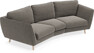 Madison - 3-sits soffa svängd, 70 cm - Grå