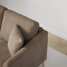 Eden - Hörnsoffa, 3+2-sits - Brun