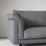 Cherrie - 4-sits soffa, fast klädsel - Grå
