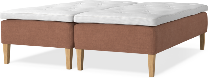 Delux Sense - Ramsäng, dubbelsäng med bäddmadrass