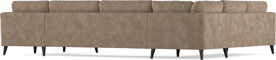 Bridge - Hörnsoffa, 2+3-sits med schäslong höger - Beige