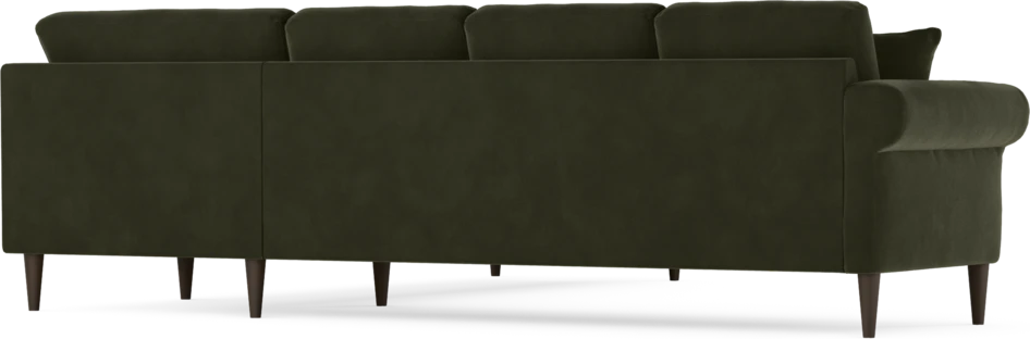 Eden - Hörnsoffa, 3+3-sits - Grön