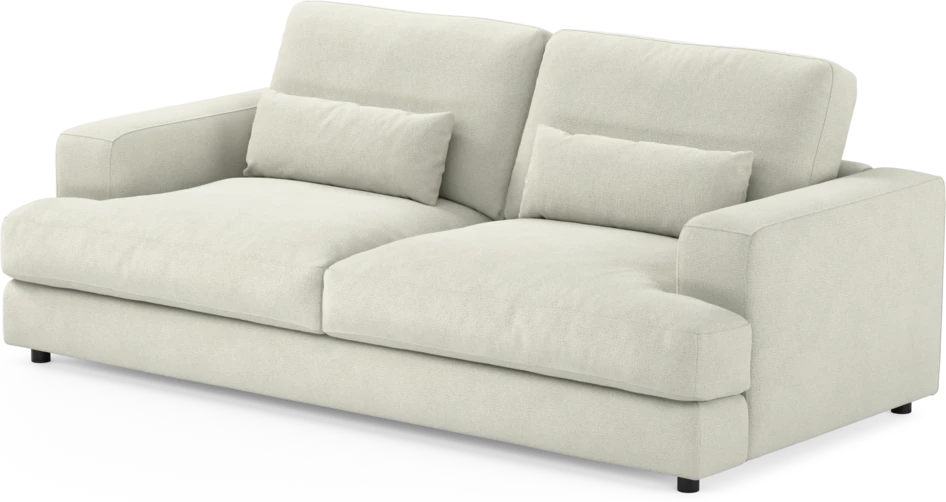 Noma - 3-sits soffa - Vit
